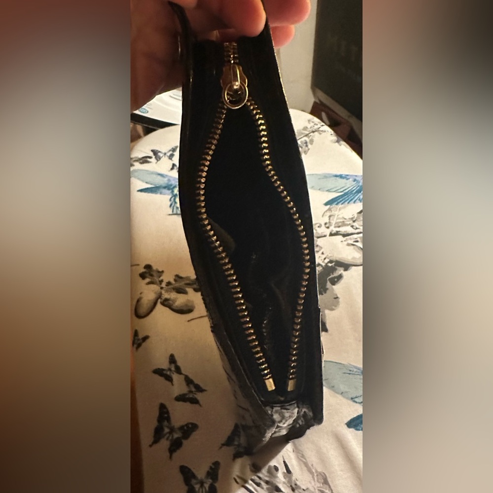 RARE KATE SPADE Hello Tokyo Shanghai Milan Fan Clutch Purse in Patent Leather - Picture 6 of 11